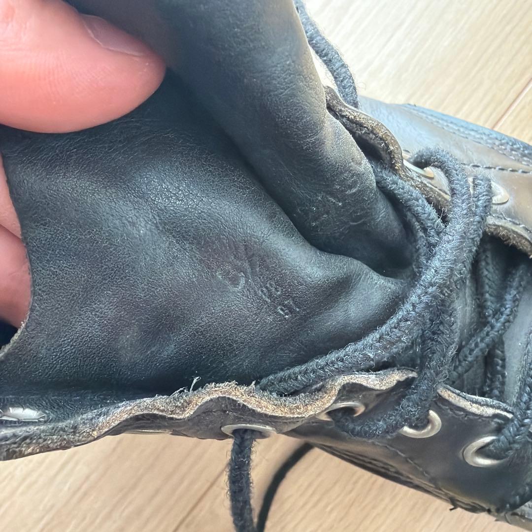 90s RED WING 8179 アイリッシュセッター 黒 犬タグ　黒ソール