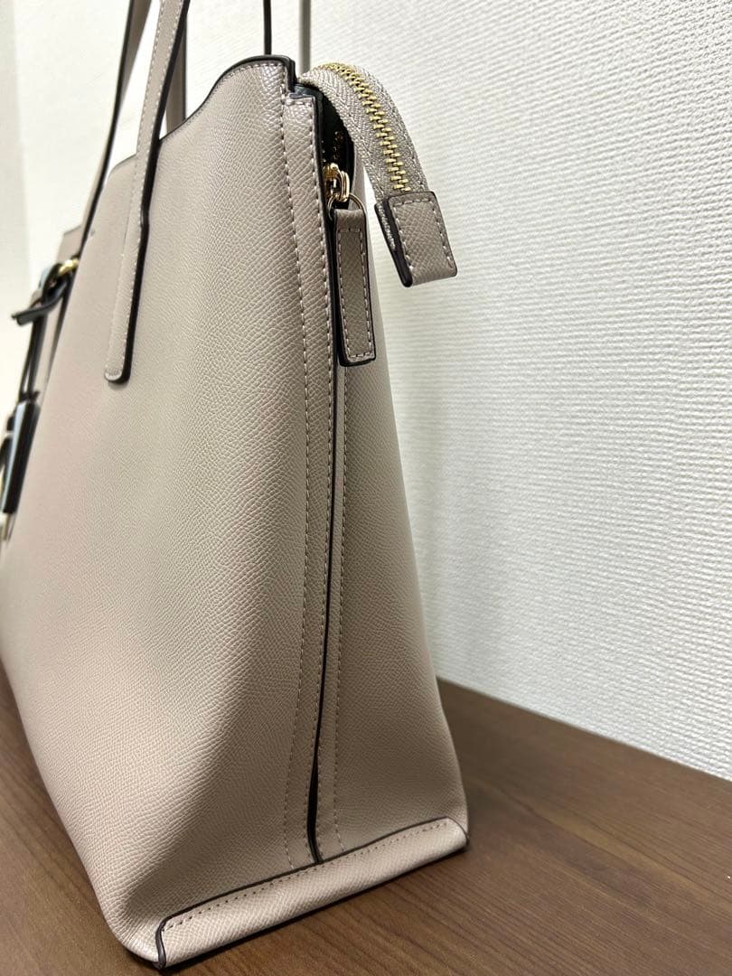 Jewelna Rose OLバッグ・セレム 横型トートバッグ A4グレージュ