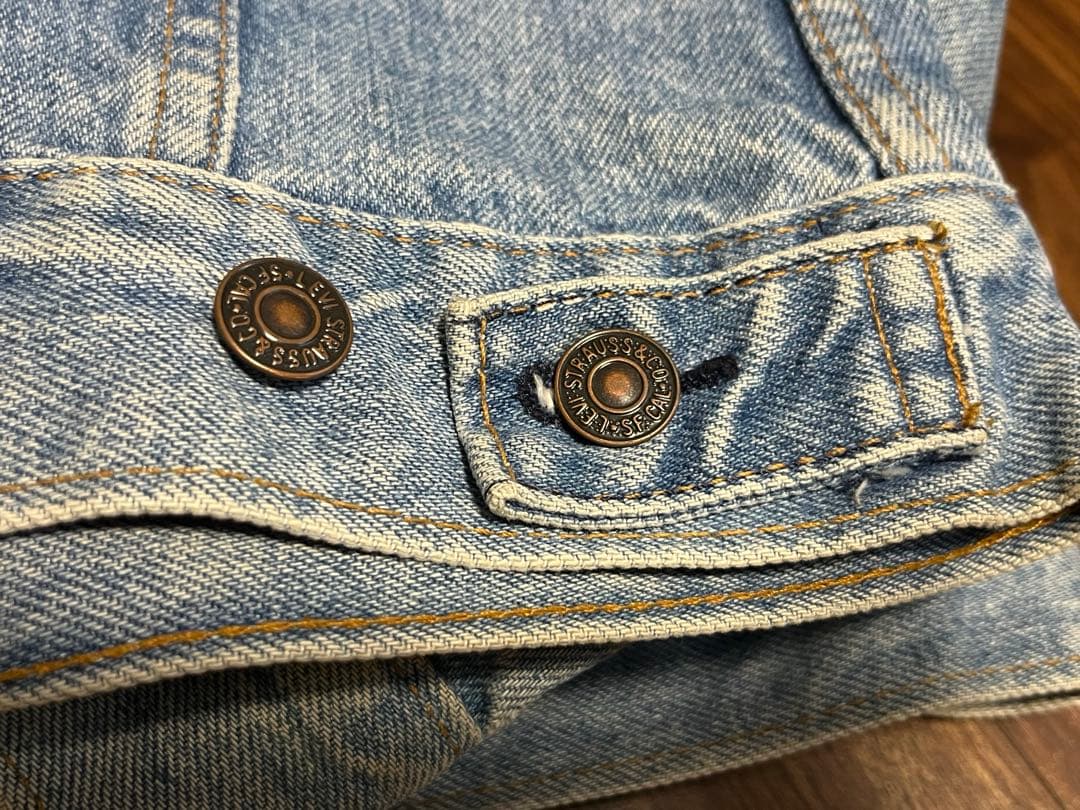 80〜90s Levi’sリーバイス 70506-0216 USA製 Gジャン