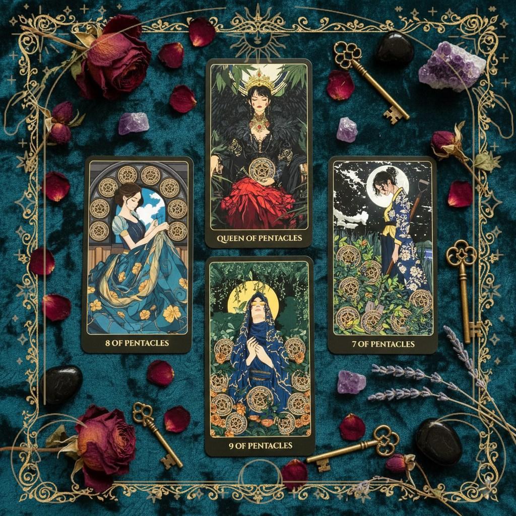 【正規品タロットカード】儚く美しい✨浮世がテーマのネオジャパネスクな海外デッキ