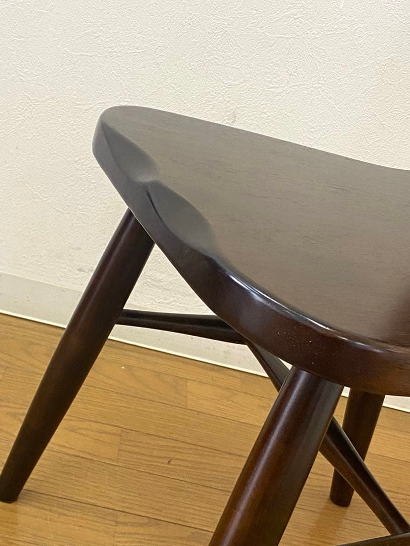 美品 カリモク ルスティック ダイニング チェア 椅子 インテリア ①