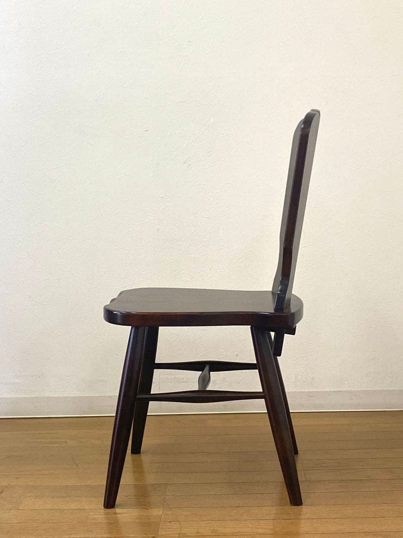 美品 カリモク ルスティック ダイニング チェア 椅子 インテリア ①