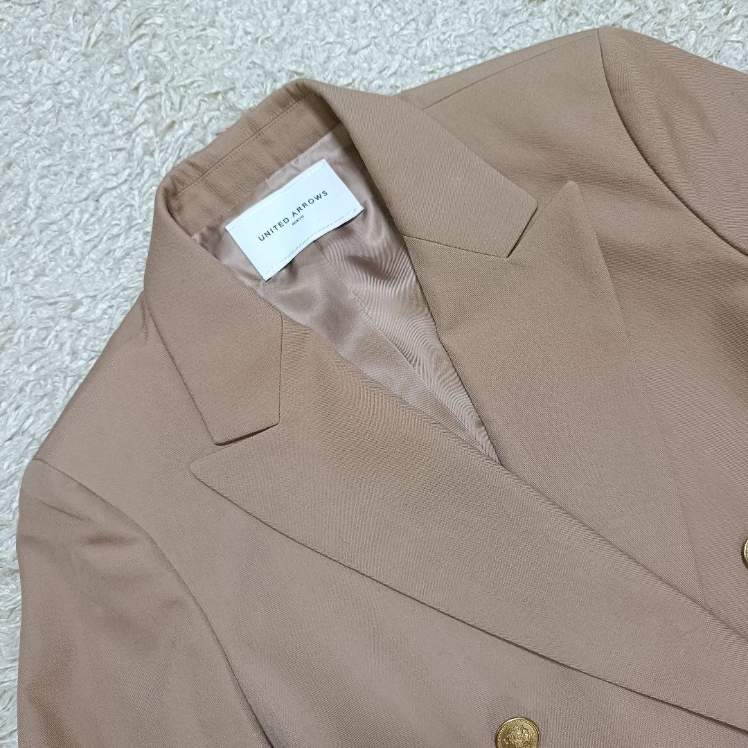 【美品】ユナイテッドアローズ ダブルジャケット 金ボタン 38