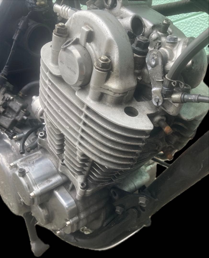 【実動車】YAMAHA SR400 1JR 2H6 エンジン