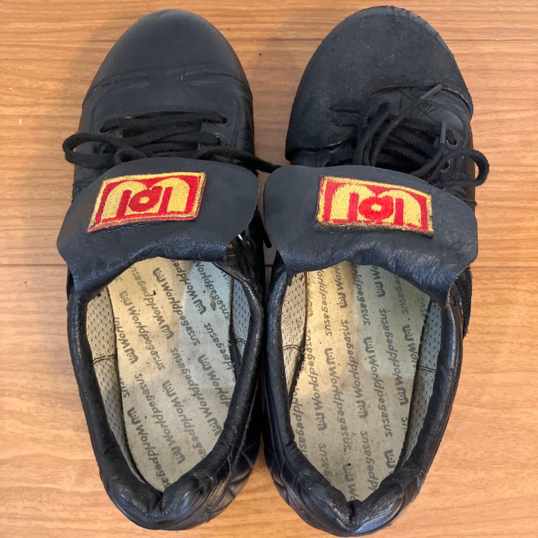 野球 右利きピッチャー仕様 ブラック・スパイク・シューズ サイズ: 26.5cm