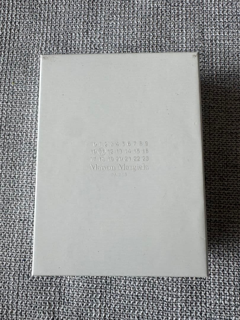 Maison Margiela ブラック二つ折り財布