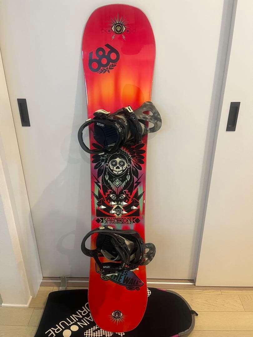 サロモンGYPSY 138 × FLUX GS セット