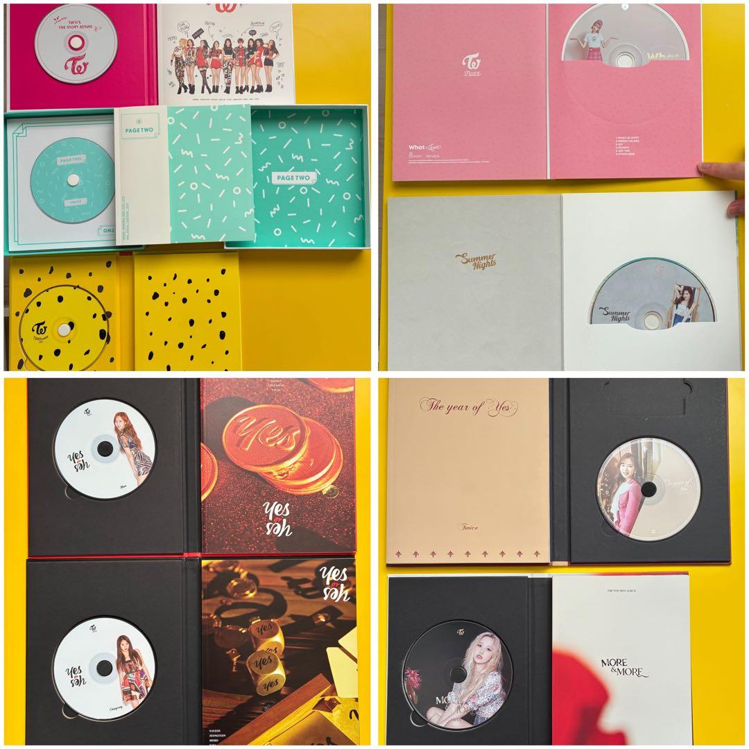 TWICE アルバム CD まとめ売り おまけ付き