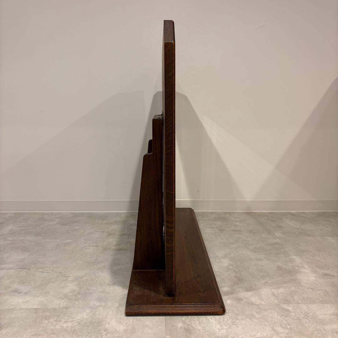 アンティーク　卓上ミラー　スタンドミラー　大きめ　ドレッサー　ミラー　鏡