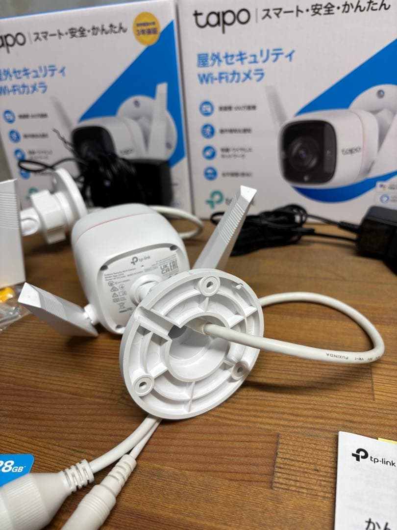 tapo C310屋外セキュリティ Wi-Fiカメラ 2台セット