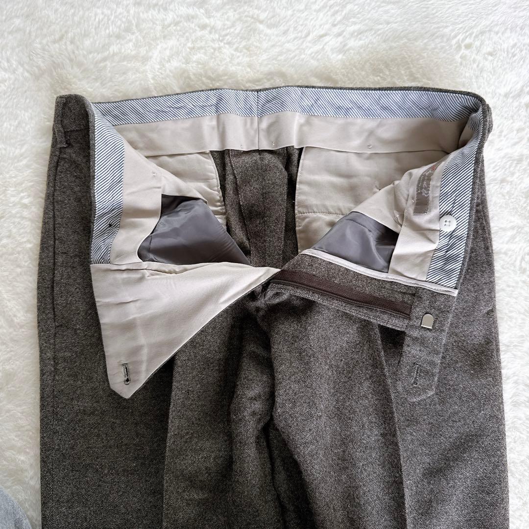 【アデイインザライフ ユナイテッドアローズ】3ピース スーツ XL ブラウン