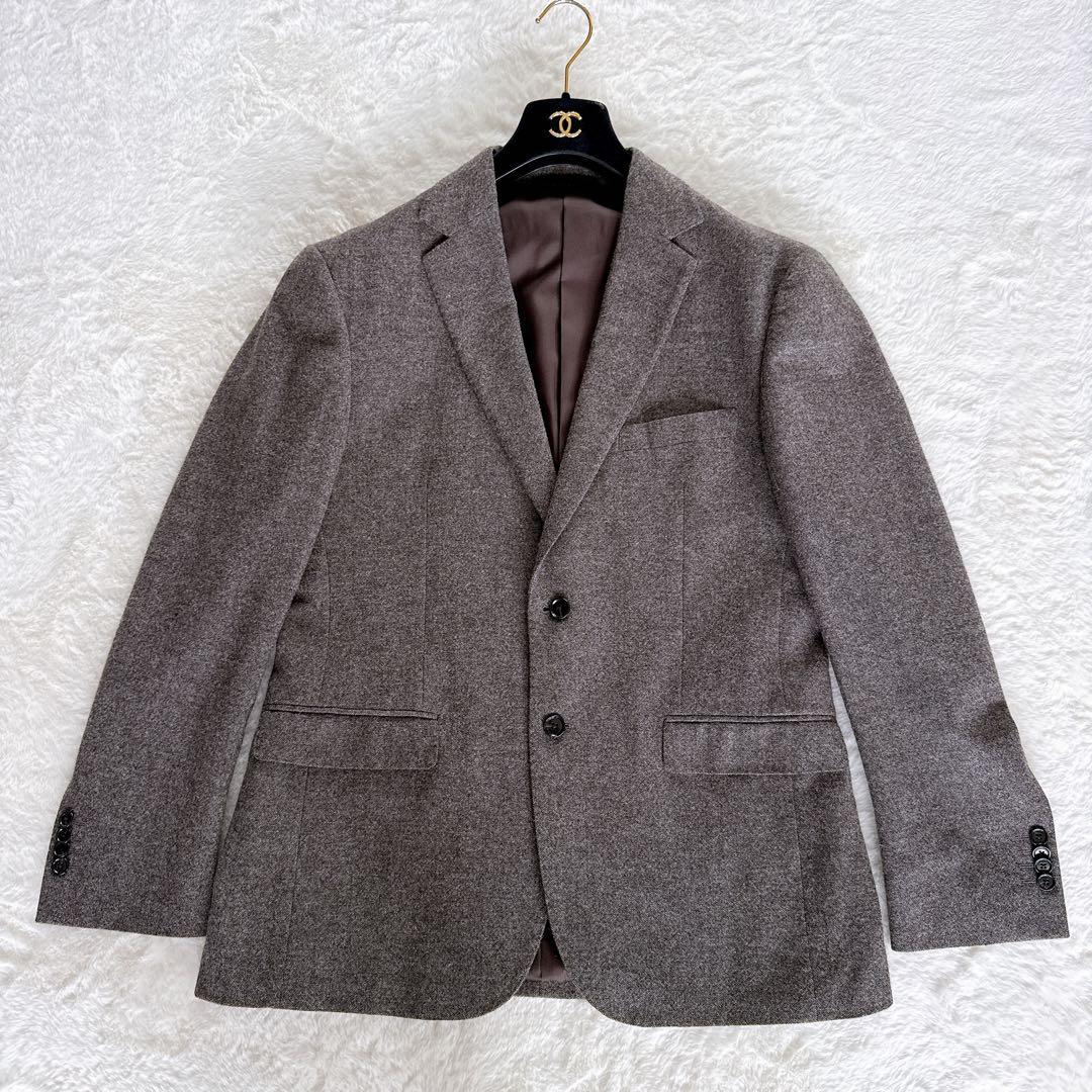 【アデイインザライフ ユナイテッドアローズ】3ピース スーツ XL ブラウン