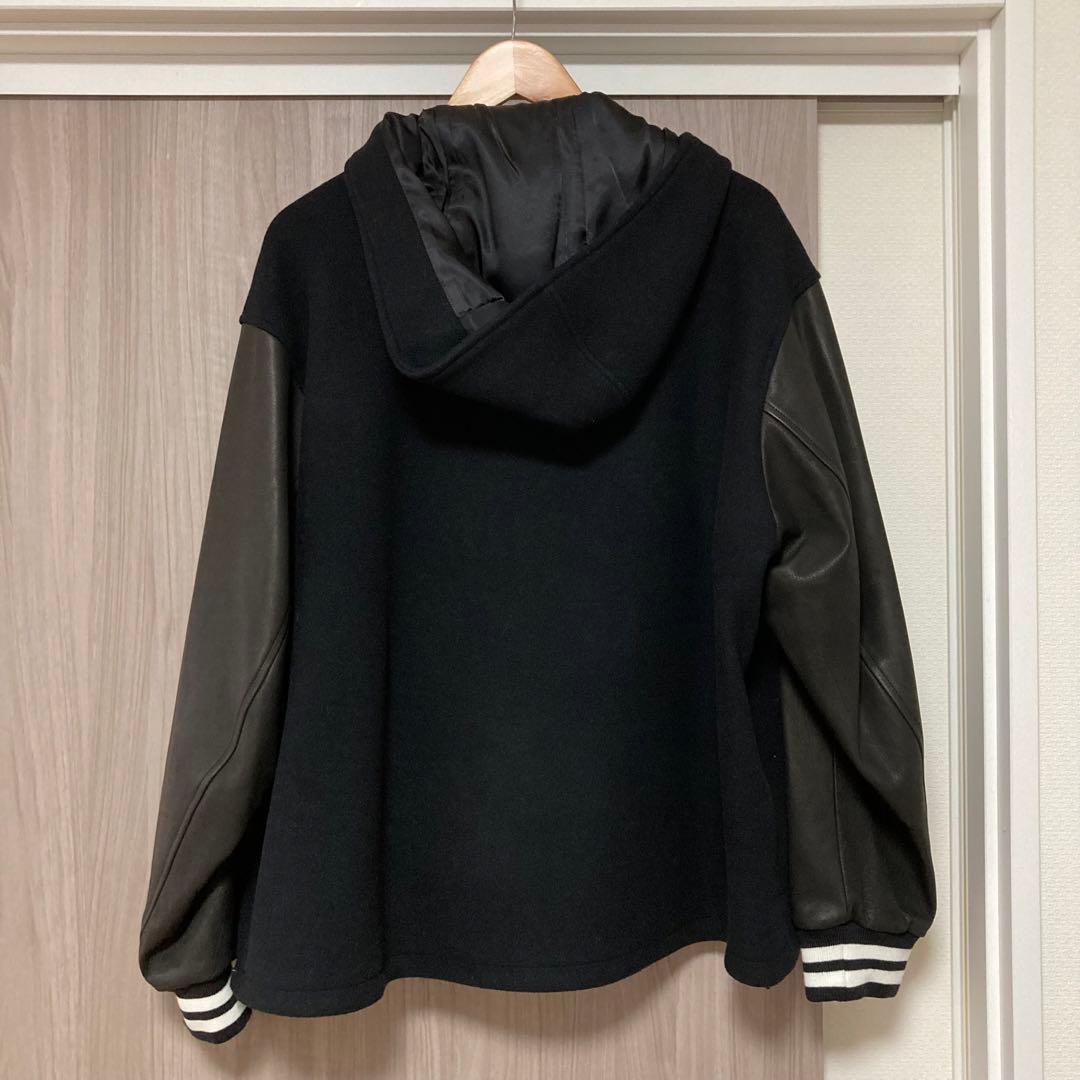 name. (ネーム) 袖レザースタジャン 22awモデル