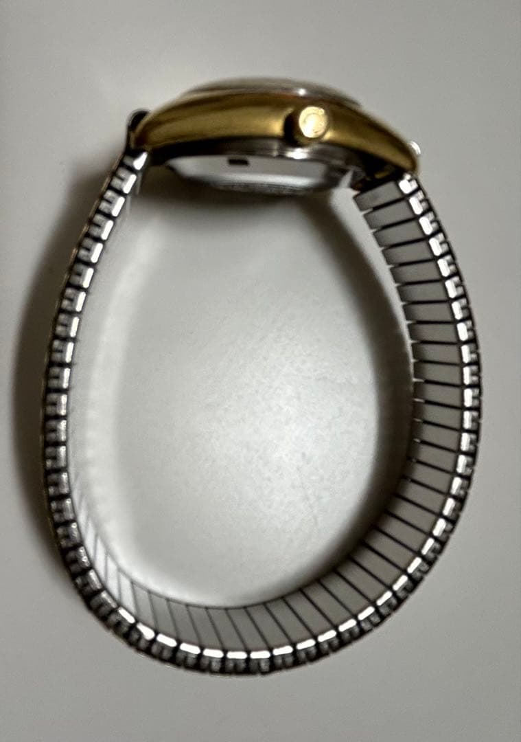 ぽ*け様 オメガ アナログ腕時計 シルバー/ゴールド　動作確認済み