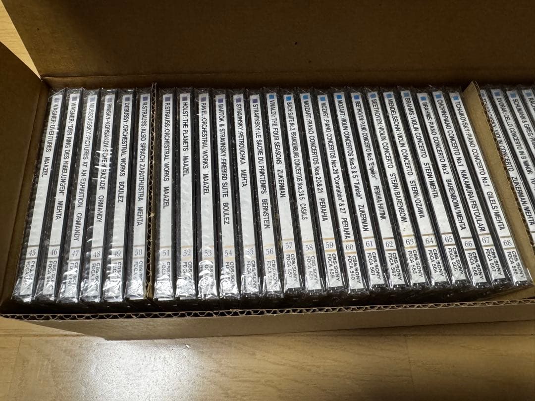 【掘出物】【新品】ソニーCDP-770＆世界クラシック音楽大系