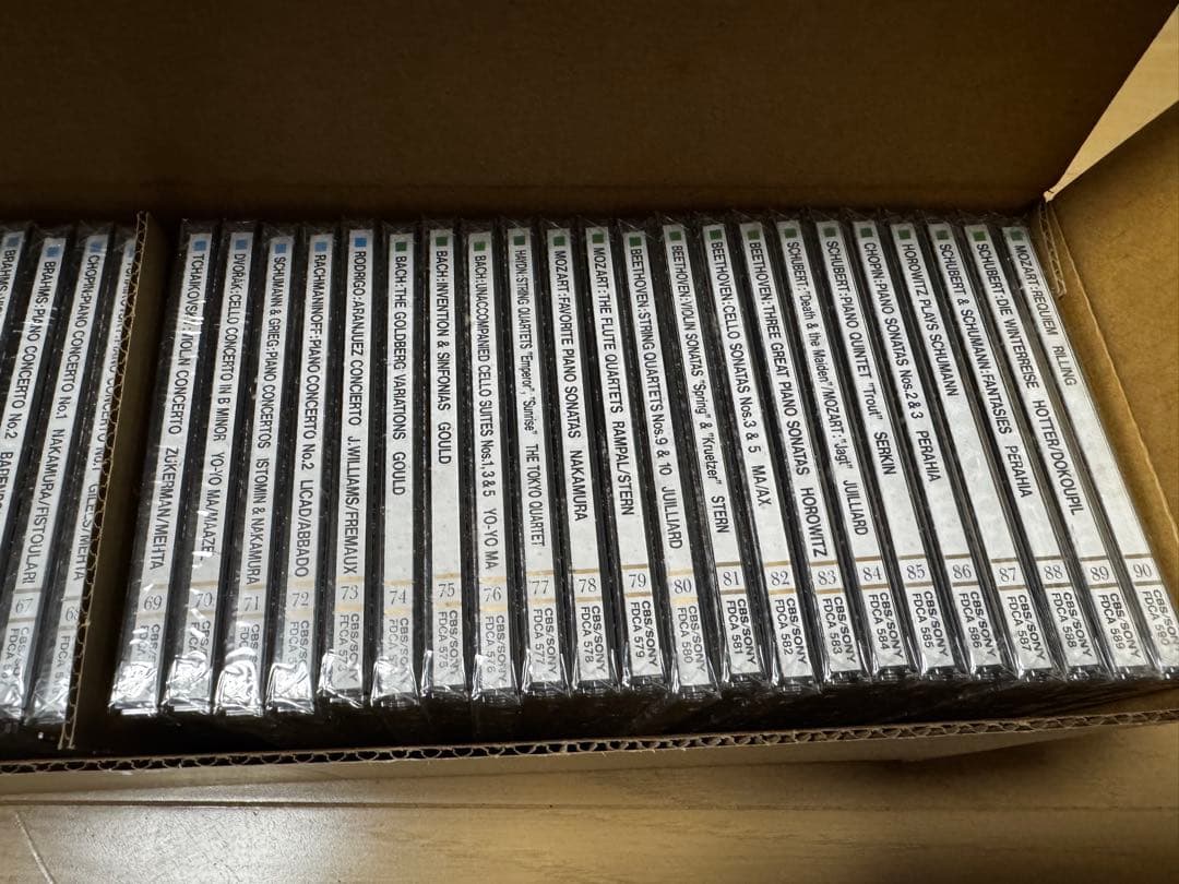 【掘出物】【新品】ソニーCDP-770＆世界クラシック音楽大系