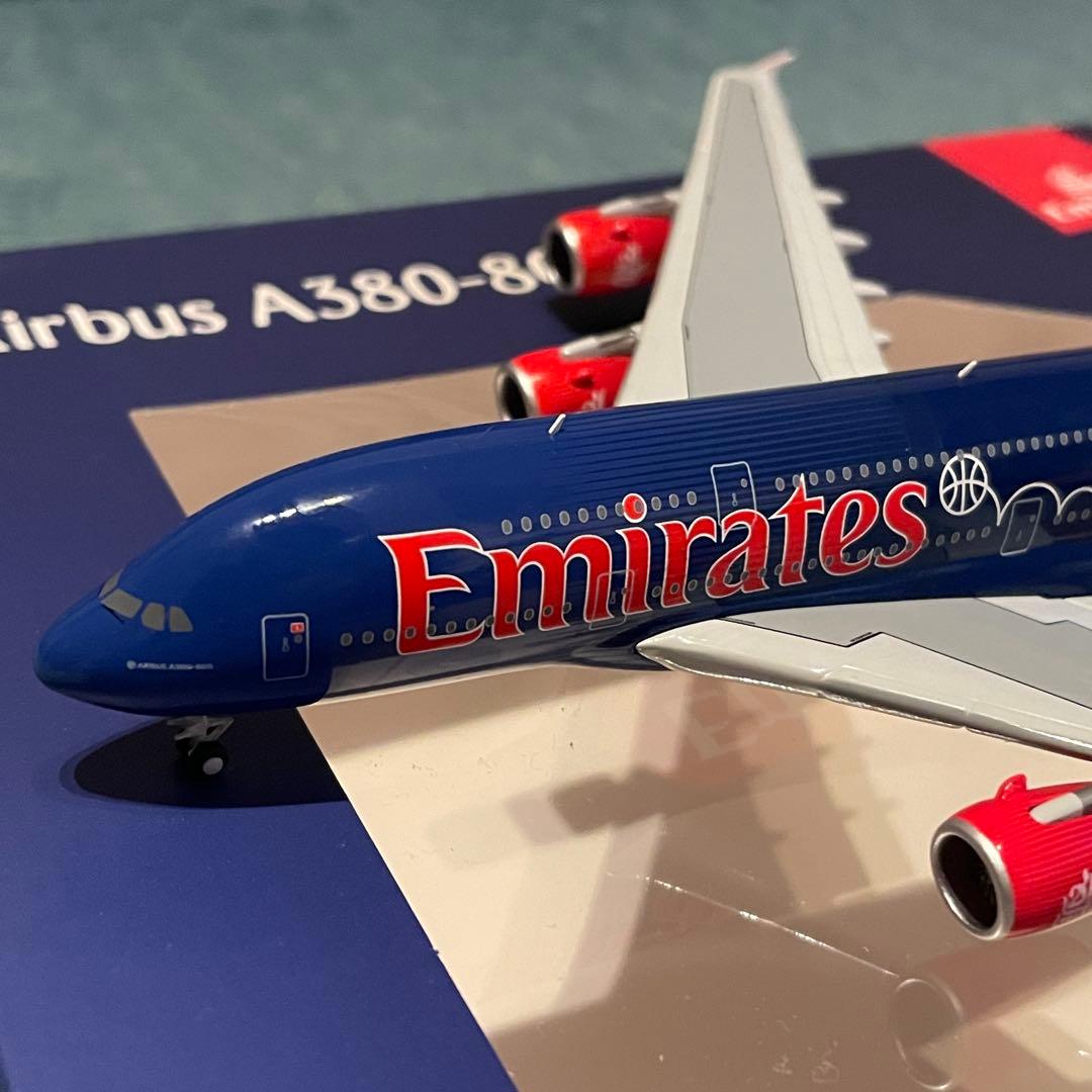 Emirates A380-800 エミレーツ NBA ジェミニ 公式