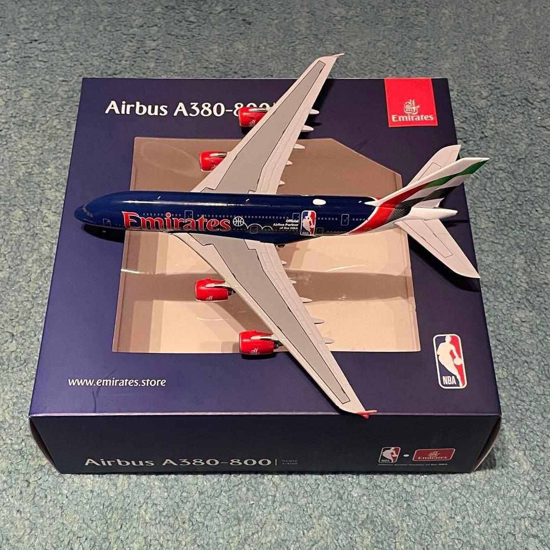 Emirates A380-800 エミレーツ NBA ジェミニ 公式