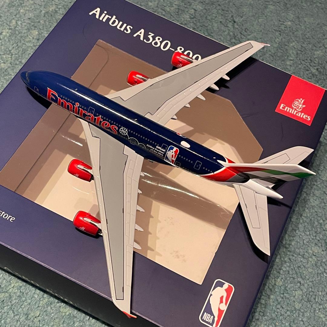 Emirates A380-800 エミレーツ NBA ジェミニ 公式