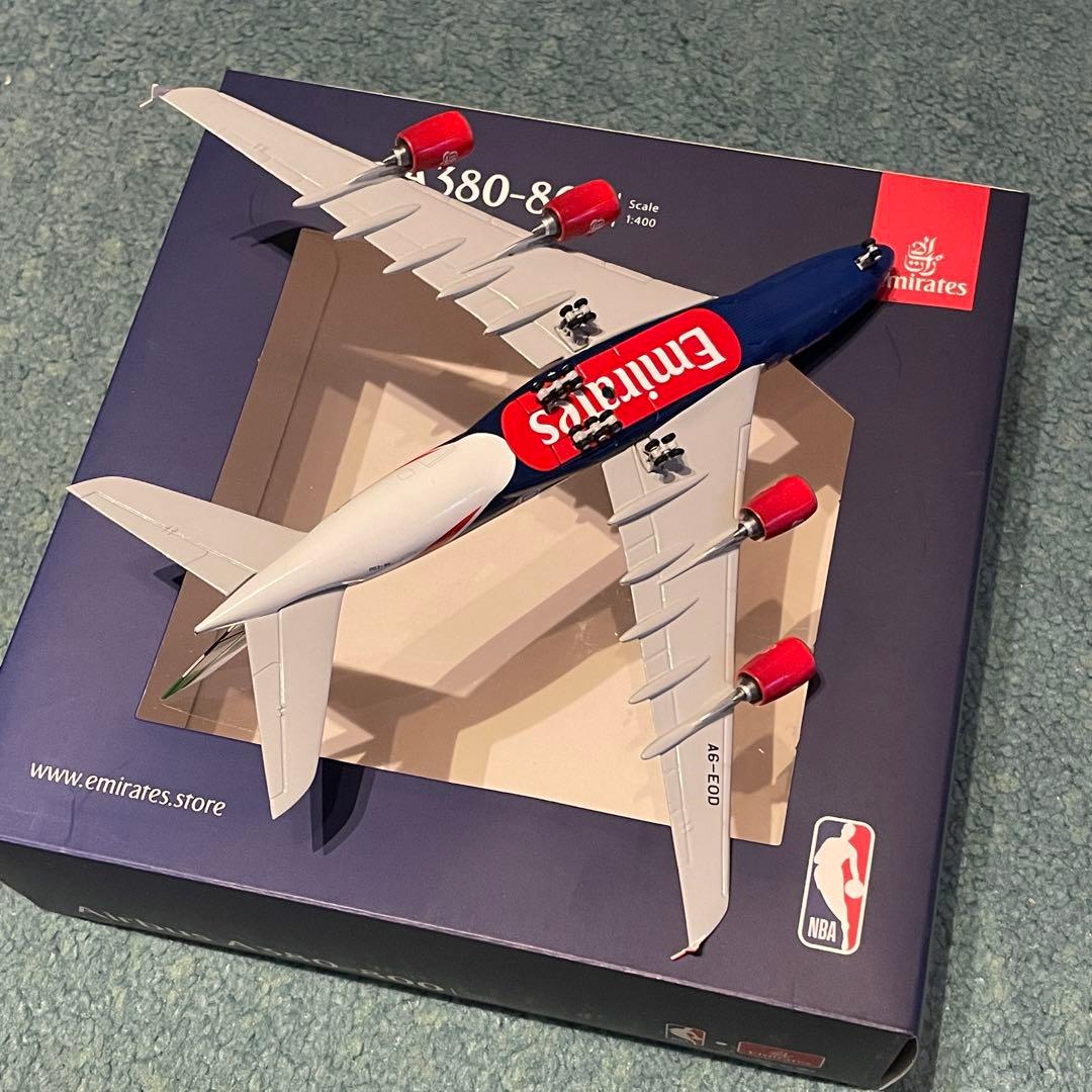 Emirates A380-800 エミレーツ NBA ジェミニ 公式