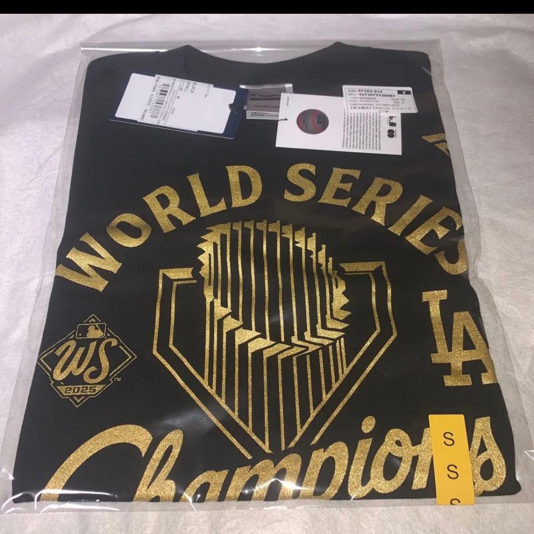 ワールドシリーズ チャンピオン Tシャツ S 黒 Fanatics