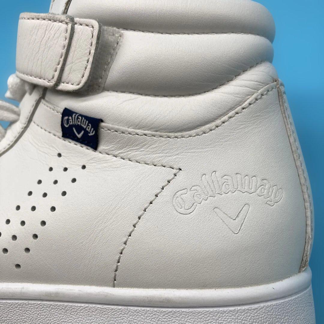 【美品】キャロウェイcallawayゴルフシューズハイカット22.5cm 石川遼