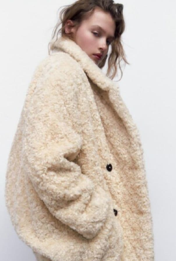 ZARA プードル ファーコート