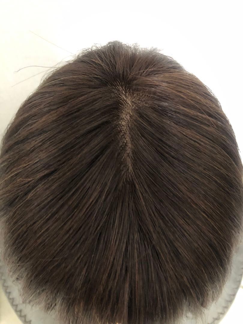 人毛ショート　ブラウン　未使用