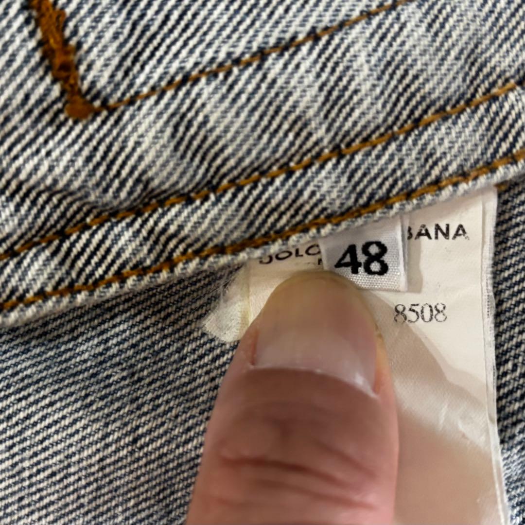 ドルチェ&ガッバーナ DOLCE&GABBANA ヴィンテージデニムジャケット