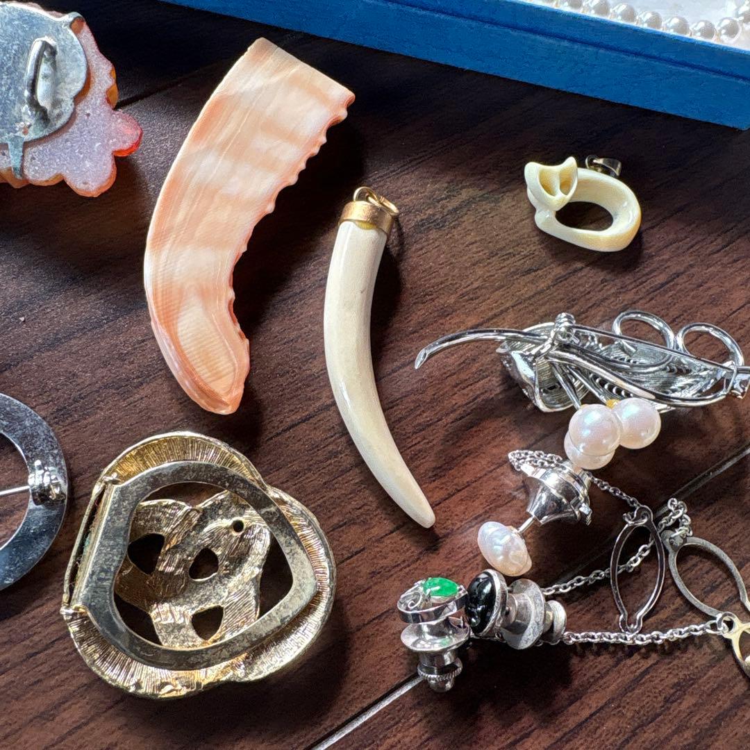 S*★様 アクセサリー　まとめて　珊瑚　瑪瑙　パール　silver イミテーショ