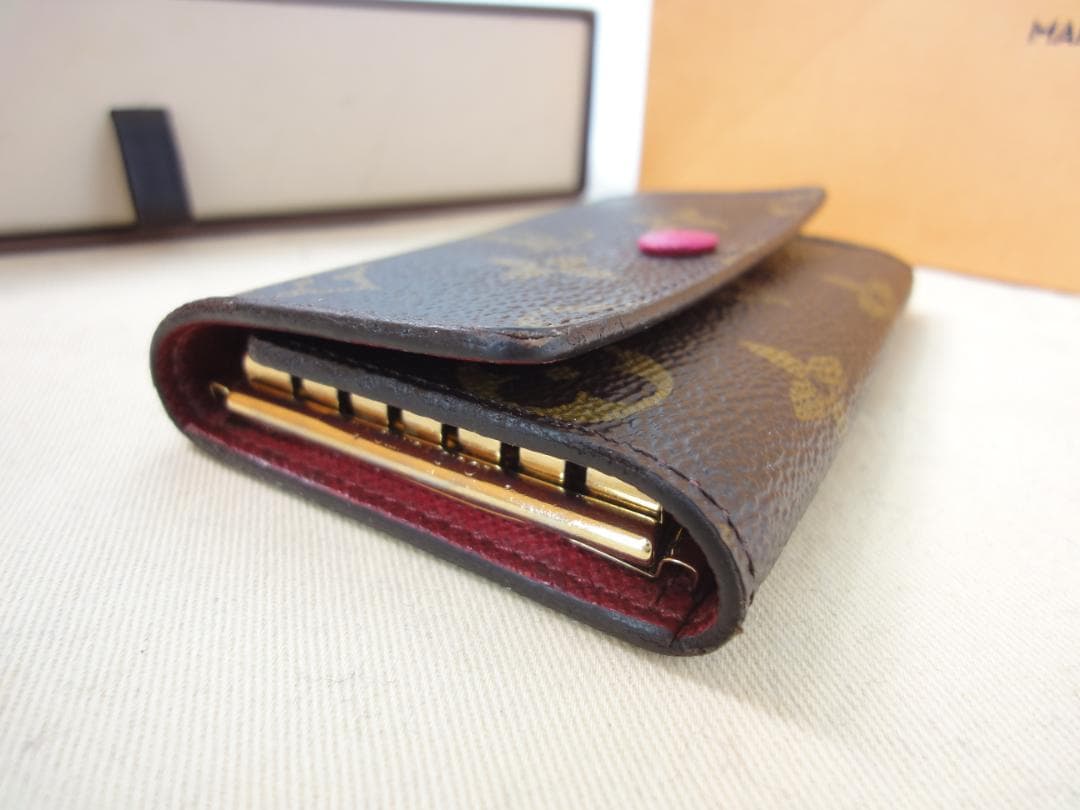 超美品☆希少☆ヴィトン モノグラム 【ミュルティクレ6　フ―シャ】T1 9