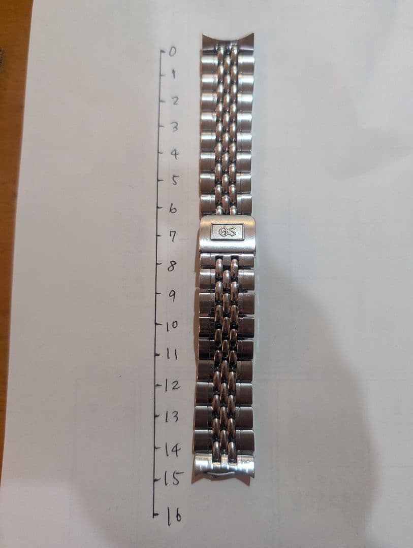 グランドセイコー　ブレスレット　SBGT001で使用
