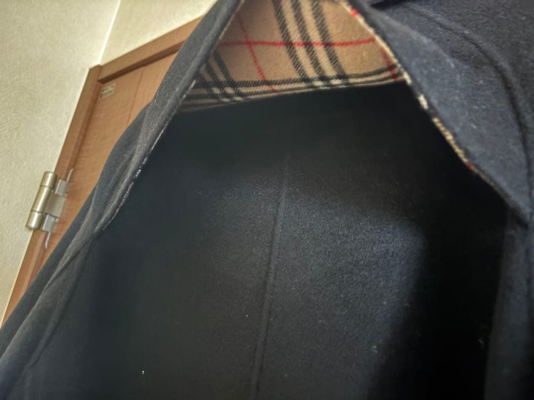 BURBERRY BLACK LABEL ノバチェックPコート サイズL