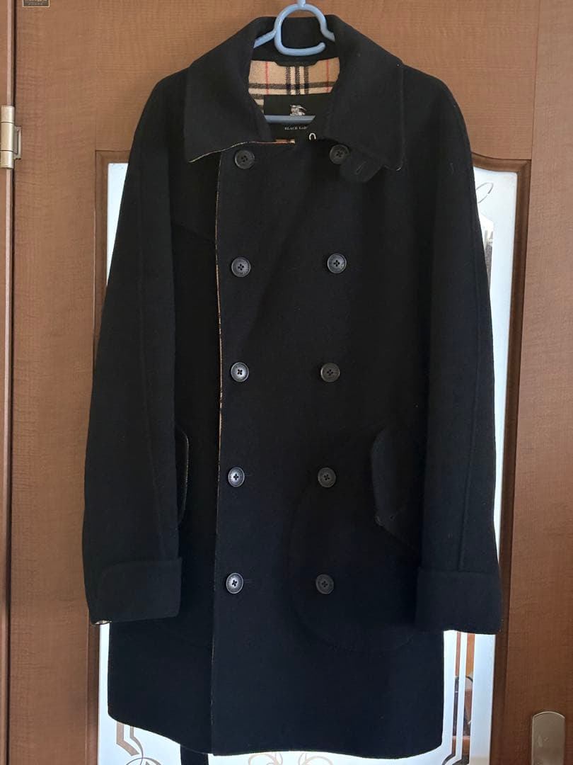BURBERRY BLACK LABEL ノバチェックPコート サイズL