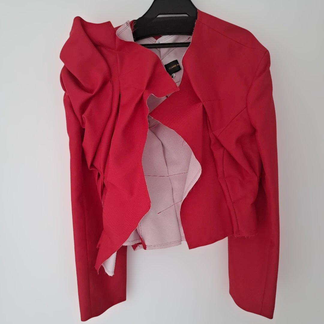 コム・デ・ギャルソン２０２３AW エステルクラッシュジャケット　Mサイズ