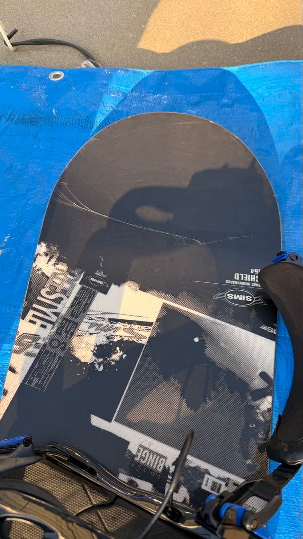 SIMSスノーボード ブーツ バッグ付き