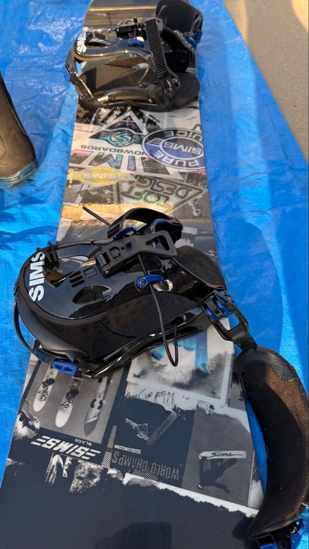 SIMSスノーボード ブーツ バッグ付き