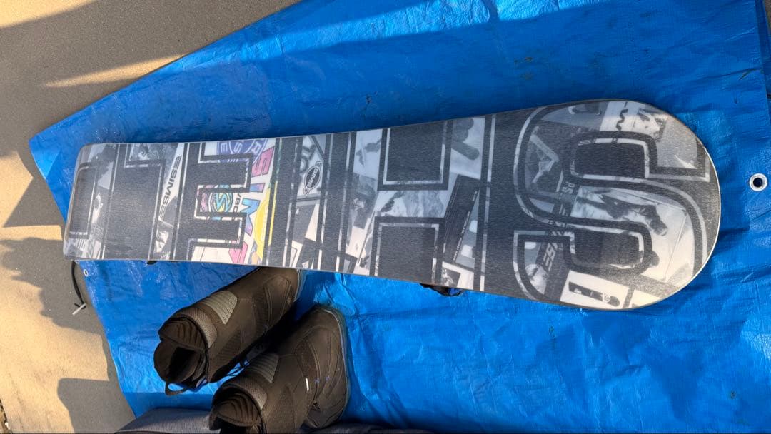 SIMSスノーボード ブーツ バッグ付き