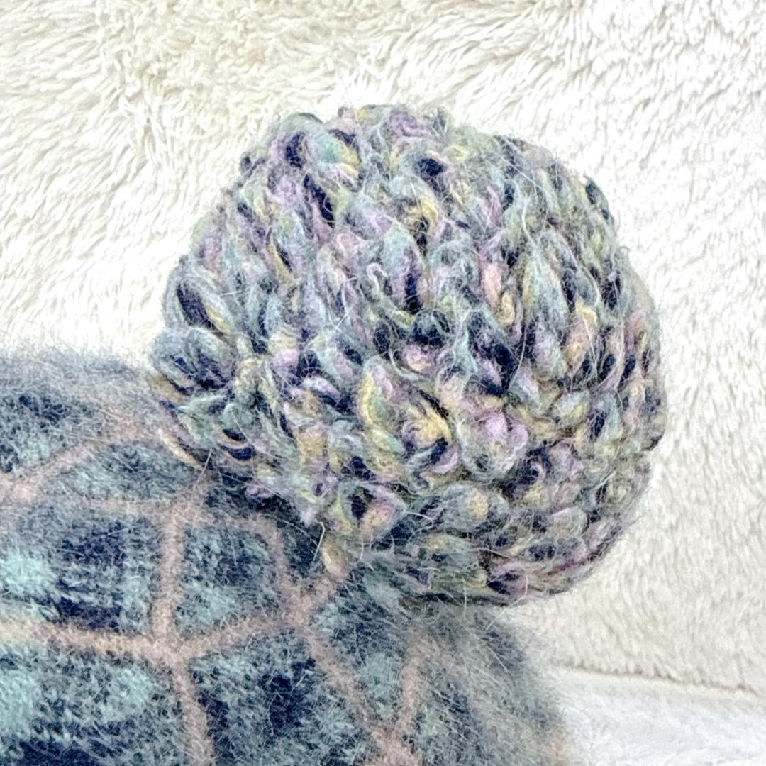 Vivienne Westwood ポンポン グリーンチェック ベレー帽 オーブ