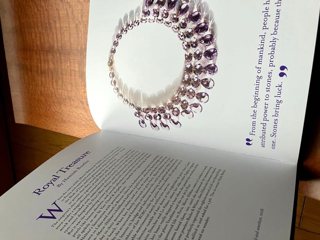 週末お値下美品⭐︎GOLD AND GEMS マリーエレーヌ・ドゥ・タイヤック洋書