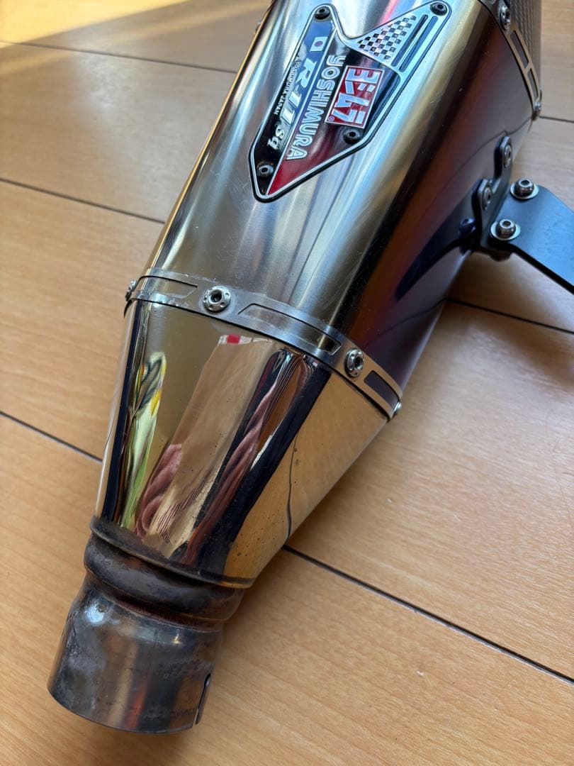 GSXR1000R ヨシムラマフラー R-11sq チタンカラー