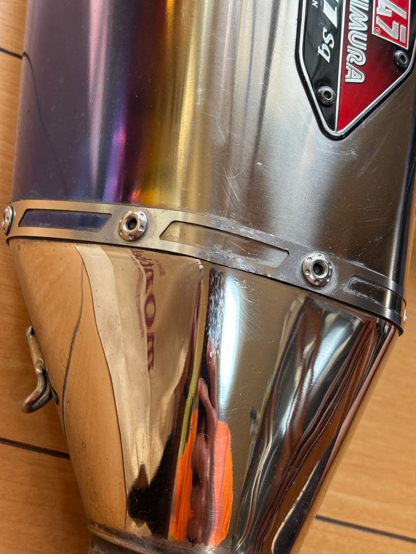 GSXR1000R ヨシムラマフラー R-11sq チタンカラー