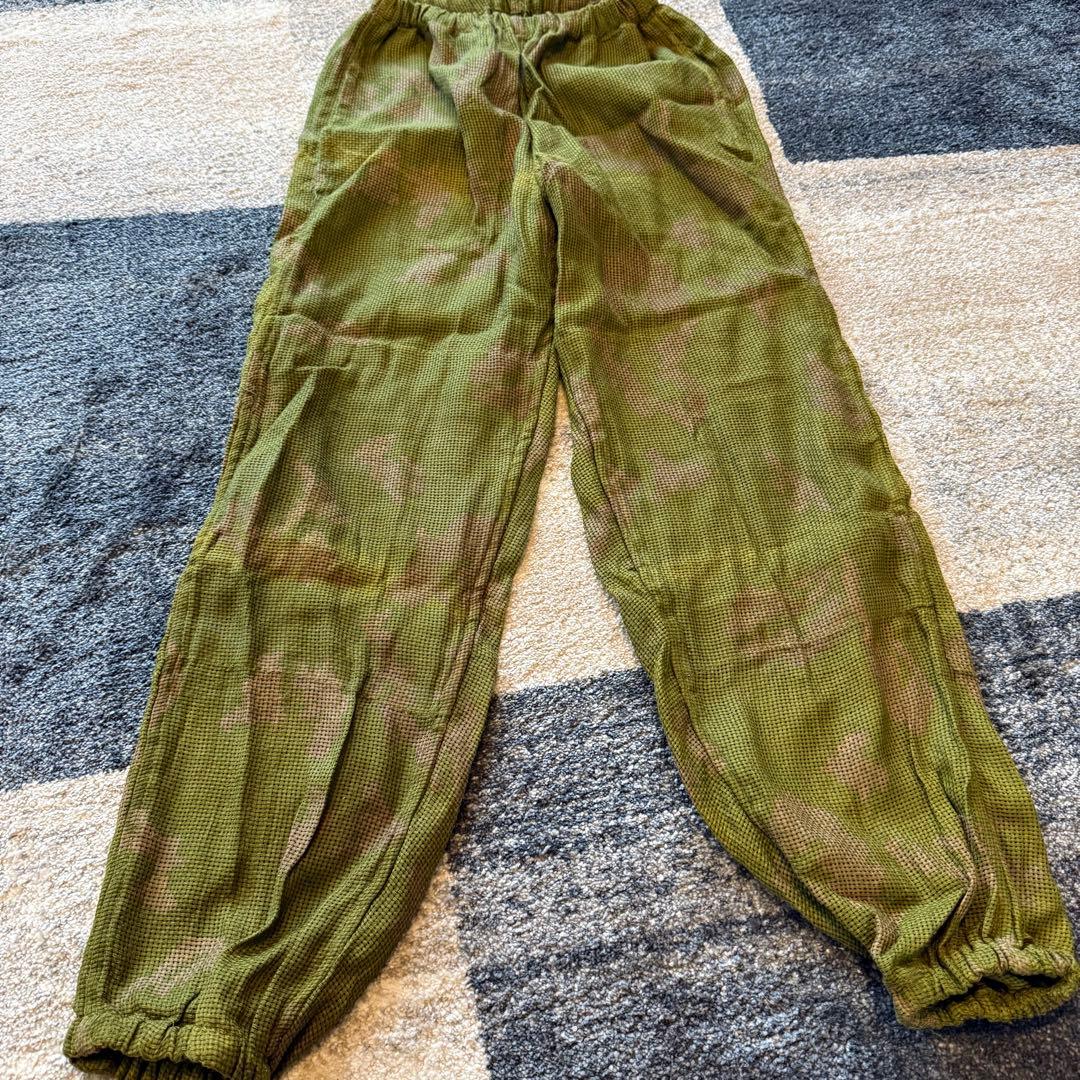 【70s vintage】旧ソビエト　ロシア軍　スナイパーカモ　パンツ　古着