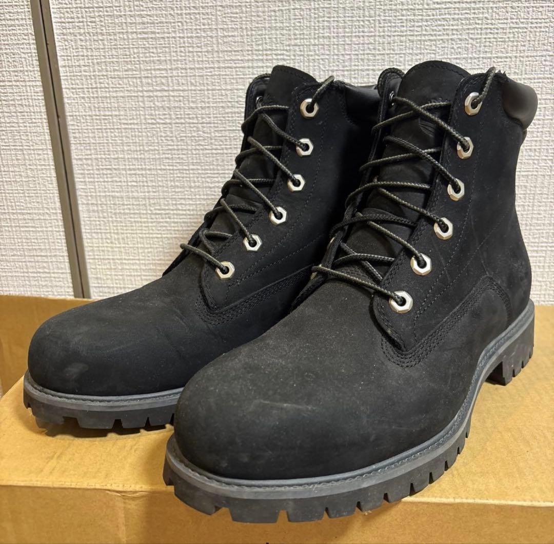 美品 Timberland 6インチウォータープルーフブーツ 27