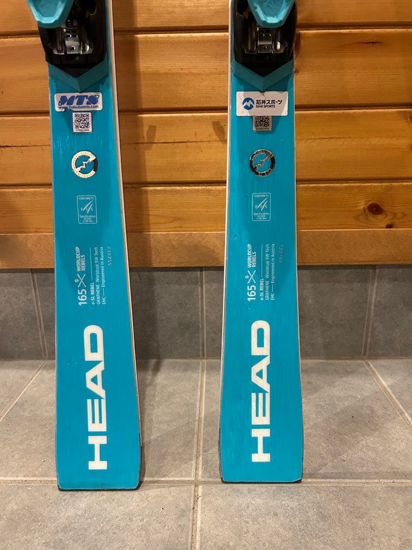 HEAD 技術選手用SL板　165cm