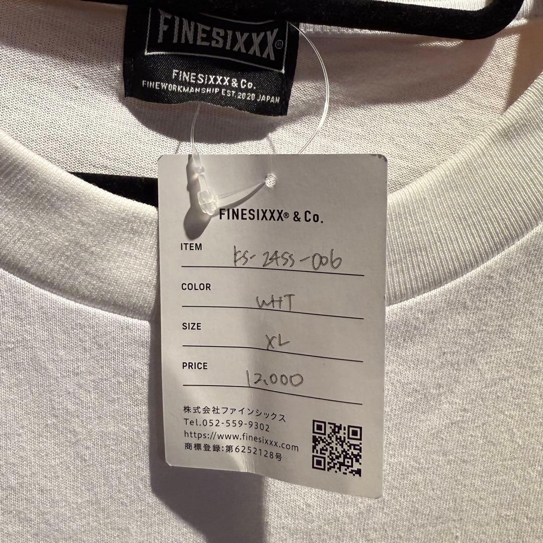 ファインシックス　新品未使用　アメフト風　七分Tシャツ　ゲームシャツ　モトクロス