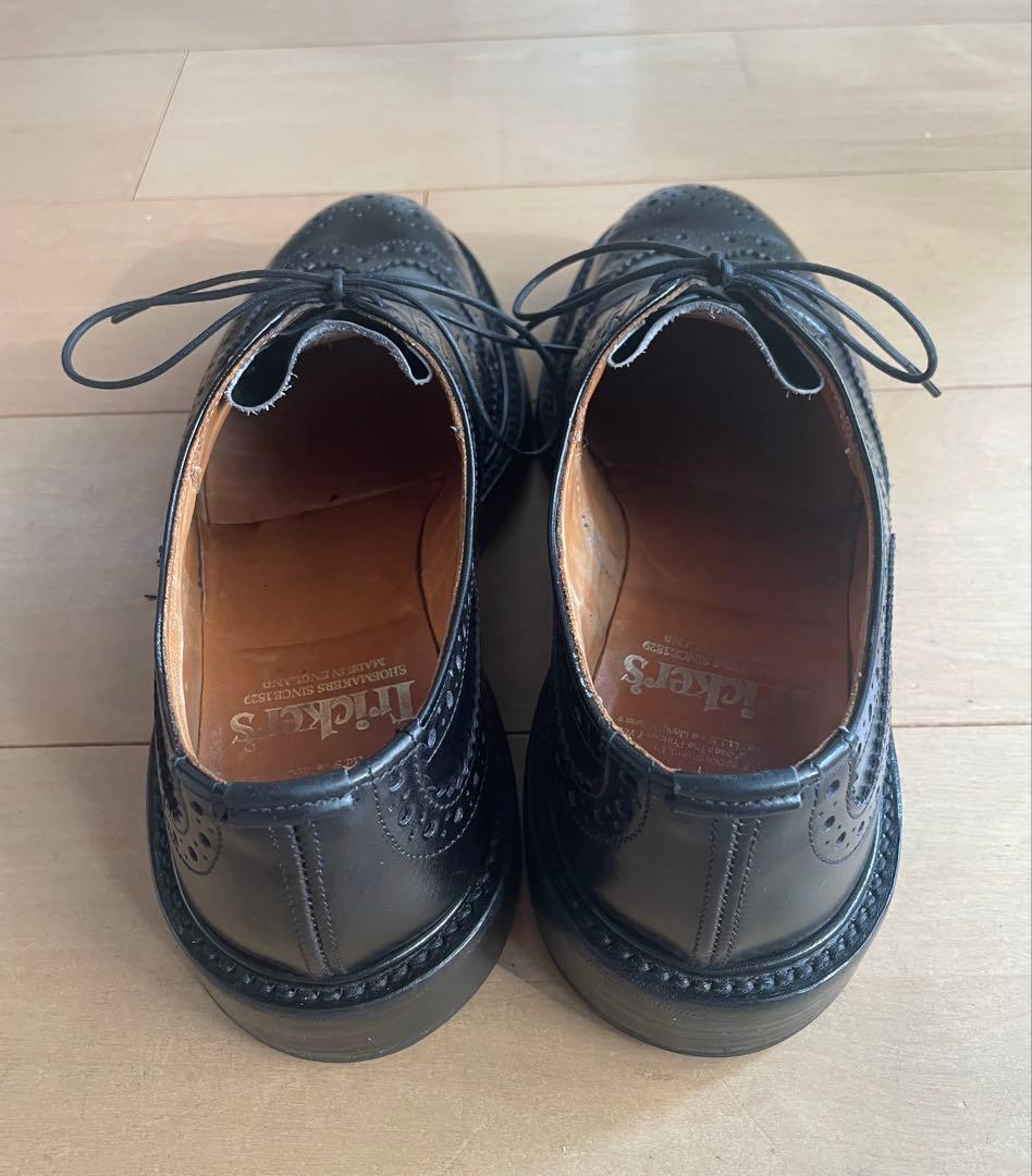 トリッカーズ 8064 ウイングチップ　黒