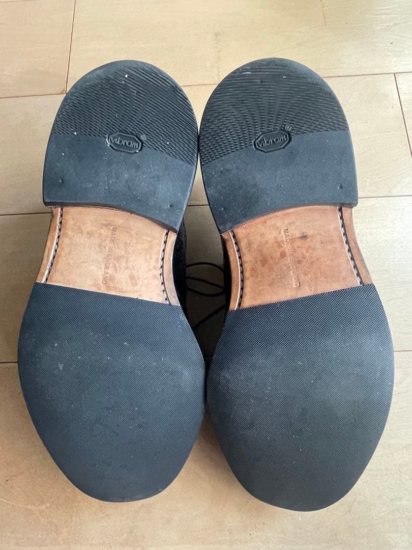 トリッカーズ 8064 ウイングチップ　黒