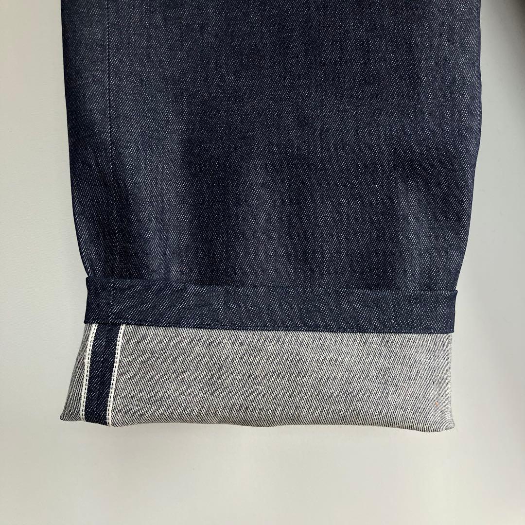 新品 Audience 青耳ストレッチデニム ベイカーパンツ Lサイズ