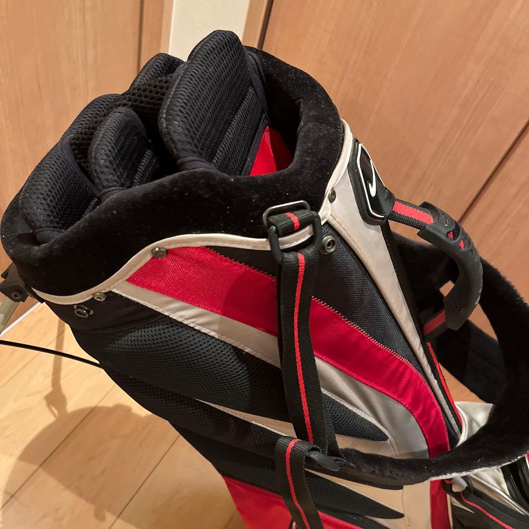 Nike キャディバッグ 赤黒